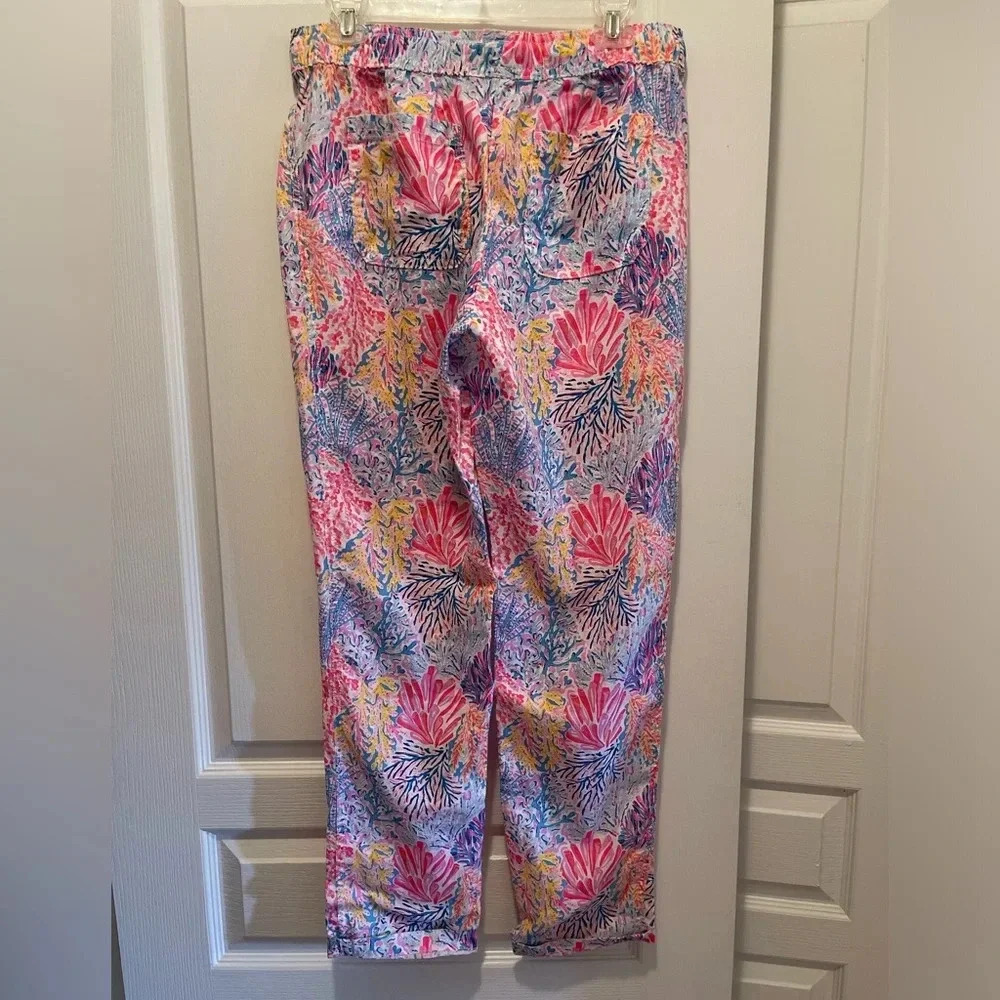 Lilly Pulitzer Taron Pants Size M - Picture 3 of 8